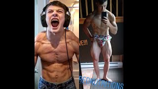 Hardcore legs day motivation teen bodybuilder 17 year old