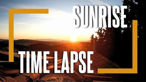 Sunrise Time Lapse  || Scattering Visualized #How&Why
