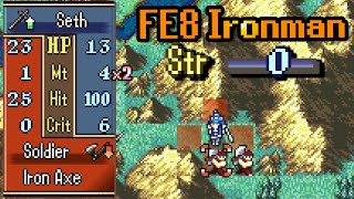 FE8 Step 0: Give ALL my units 0 strength and 0% strength growths