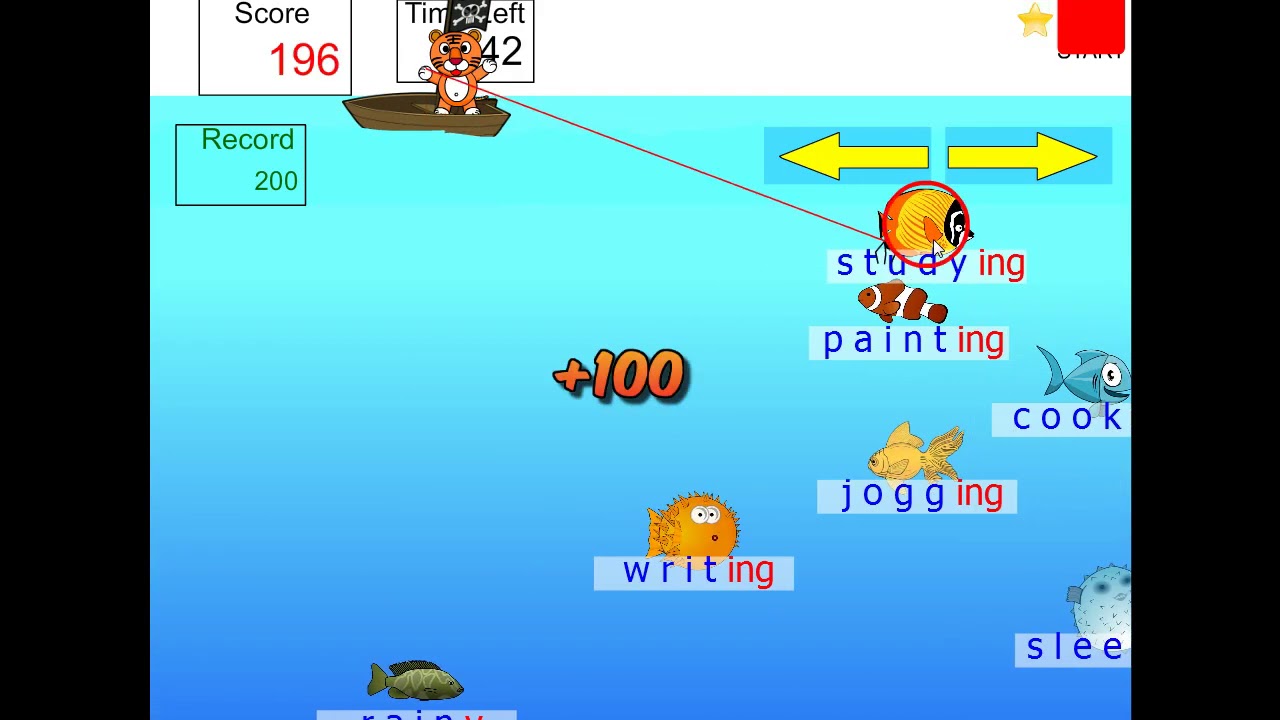 Fishing Game hook the fish Language Game Custom Game language 