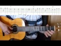 Letkajenkka - Easy Guitar melody tutorial + TAB Guitar lesson
