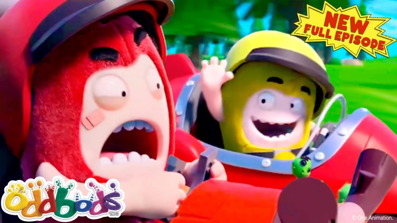 ⁣Novos Desenhos Animados | Melhor Corrida De Kart Na Pista | EPISÓDIO Completo | Oddbods Brasil