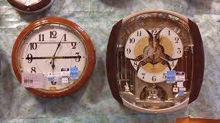 SEIKO　電波からくり時計　RE559H、RE564H　同時エンディング