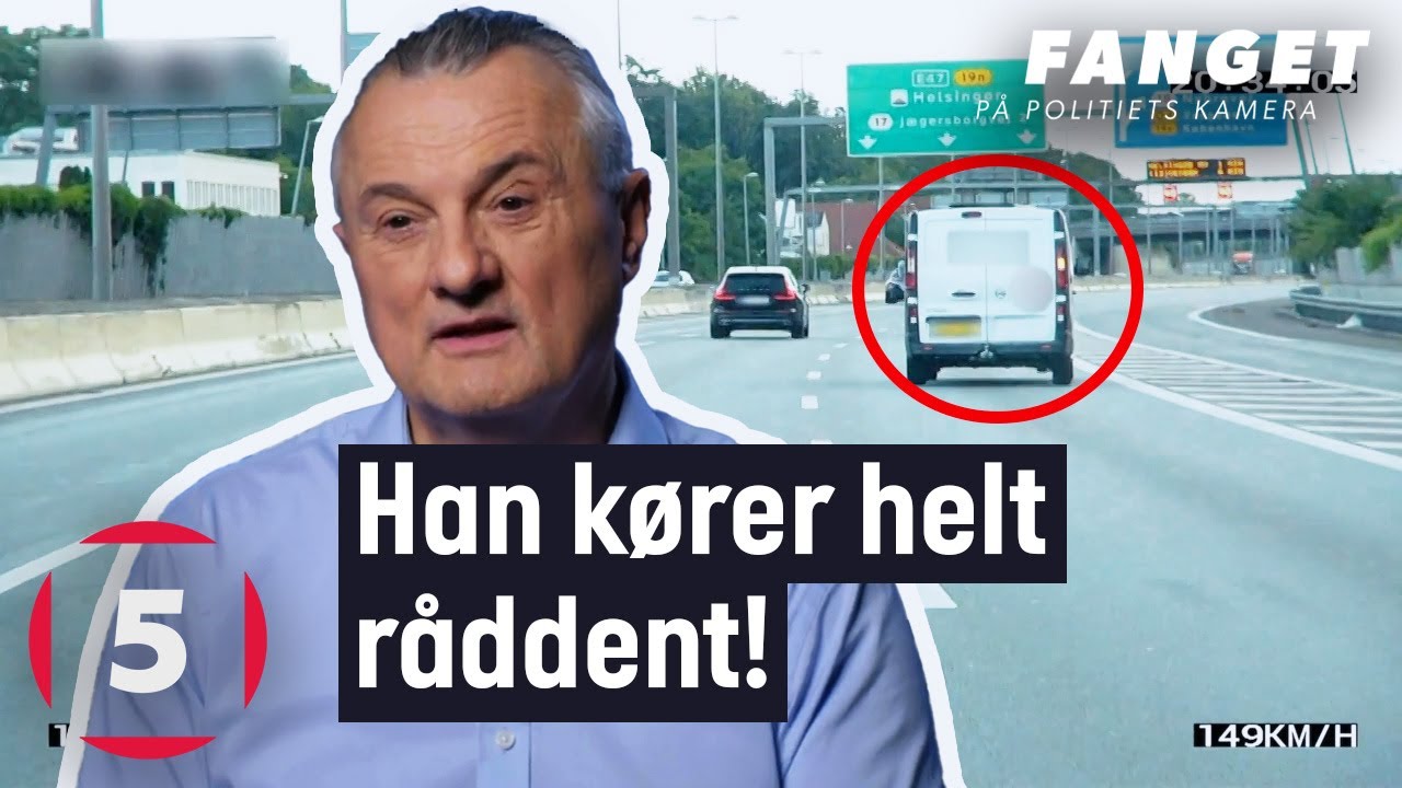 Denne bilist får en bøde på 13.500! | Fanget På Politiets Kamera | Kanal 5 Danmark