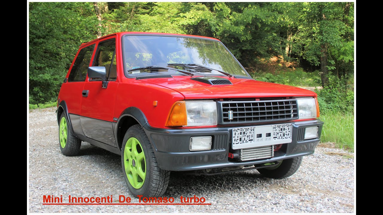 Innocenti mini de tomaso turbo restoration Part 2 YouTube