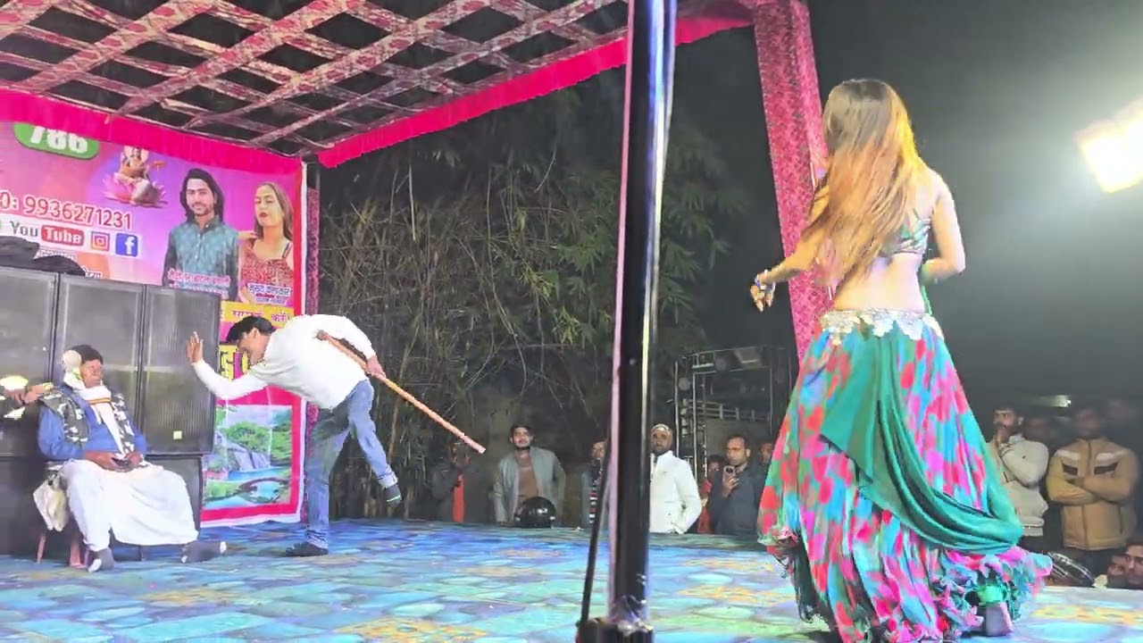सुपरहिट डांस आर्केस्ट्रा न्यू संगीत लंगड़ा गदर पार्टी 2024 न्यू वीडियो डुएट डांस  मिस पायल लंगड़ा