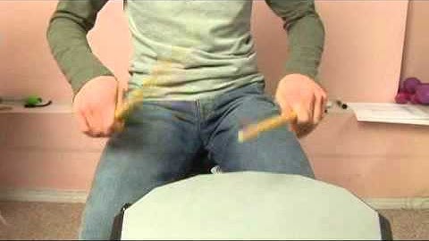 Drum Rolls: 9-Stroke With Accent on First Note