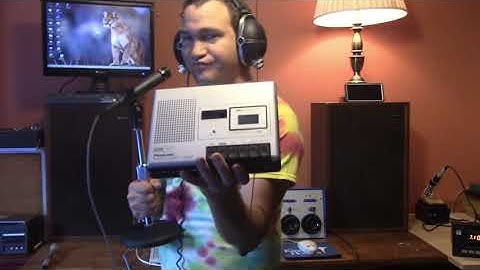 Panasonic RQ-195 Jumbo Microcassette Recorder