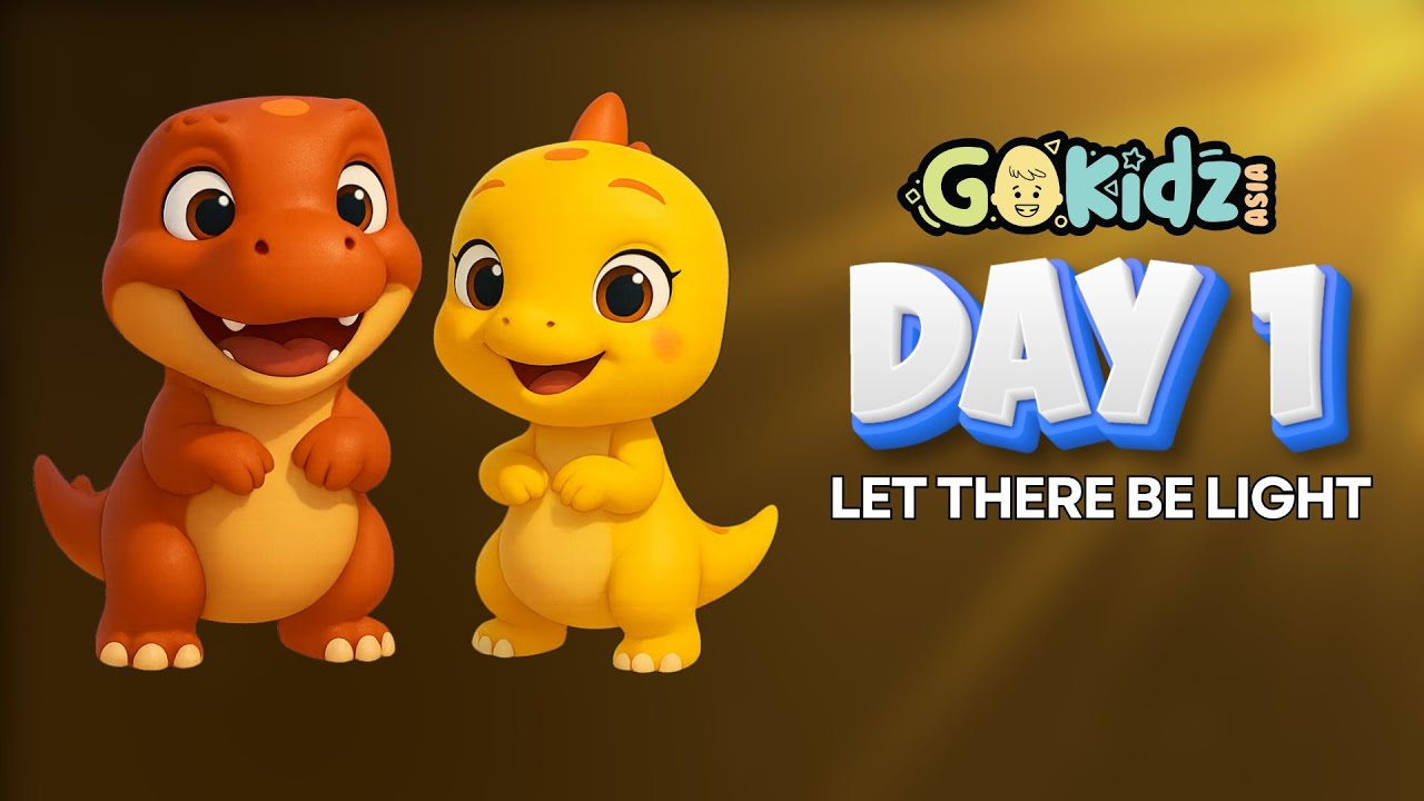 PART 1 CREATION STORY | LIGHT AND DARKNESS | BIBLE STORY  | IN THE BEGINNING | DAY 1 OF CREATION