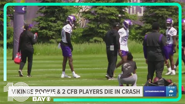 Crash takes life of Vikings rookie Khyree Jackson