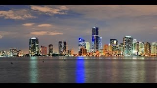 Miami Skyline , downtown Miami  FL , Florida , South Beach , Art Deco , Little Havana district tour