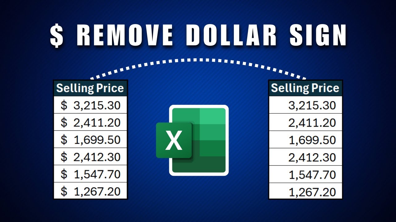 how-to-remove-dollar-signs-in-excel-2026-youtube