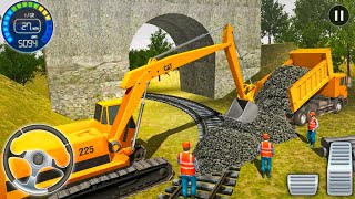 👷City Road Construction Simulator 3D 🚧 – Heavy Excavator & Truck Game –Android Gameplay  screenshot 4
