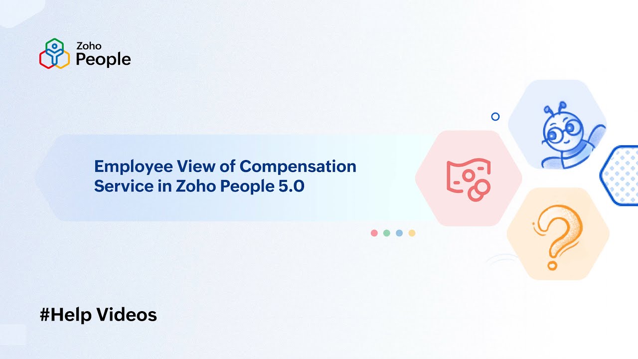 Employee View of Compensation Service in Zoho People 5.0
