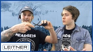 Leitner Corded Headsets – Bend and Mold for the Perfect Fit! (And other cool features)