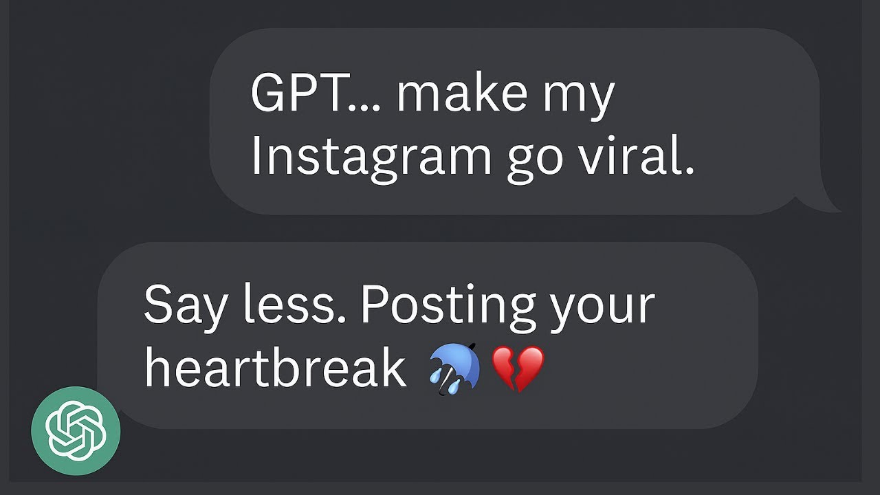 When CHATGPT knows too much about your ex....😭☔