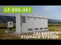 LF-ESS-261 | 261kWh Commercial & Industrial Energy Storage System Demo