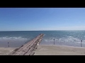 Galveston with blue water