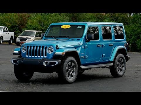 Bikini Pearlcoat! 2020 Jeep Wrangler Unlimited Sahara eTorque For Sale |  29274T - YouTube