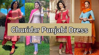 Churidar Punjabi Dress Trendy Churidar Designs Anarkali Suit With Churidar Chudidar Dress Design
