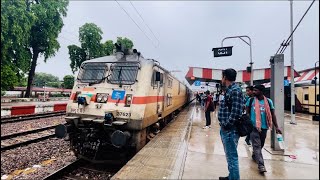 15083 Chhapra Farrukhabad Utsarg Express Journey ! Badshahnagar To Kanpur Full High Speed Action |