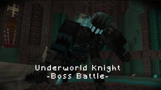 [Bosses rise] Underworld knight [Minecraft java Editión battle] Boss Fight 