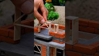 DIY👈mini house building #viral #trending #short #reels