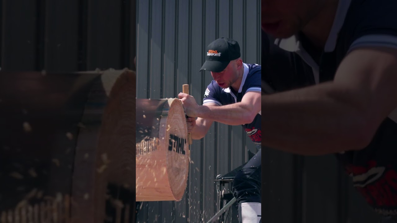 LES DISCIPLINES STIHL TIMBERSPORTS®  - ​​​🤜​​ SINGLE BUCK​ 🤛​ #STIHLTimbersports