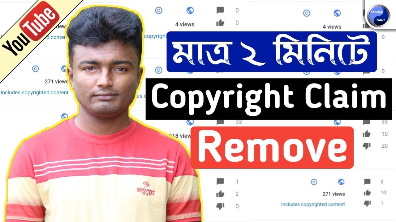 How To Remove Copyright Claim On Youtube Videos Remove Copyright 