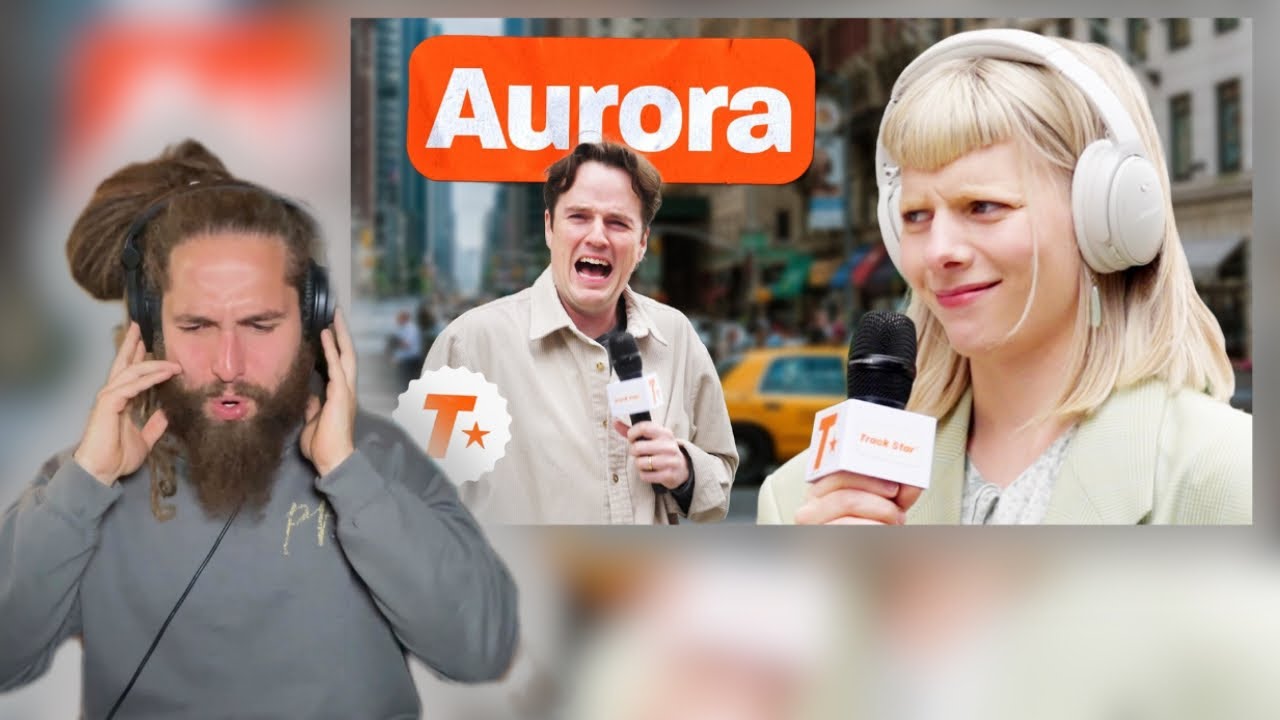 Rapper Reacts to Testing AURORA's Music Knowledge | Track Star*