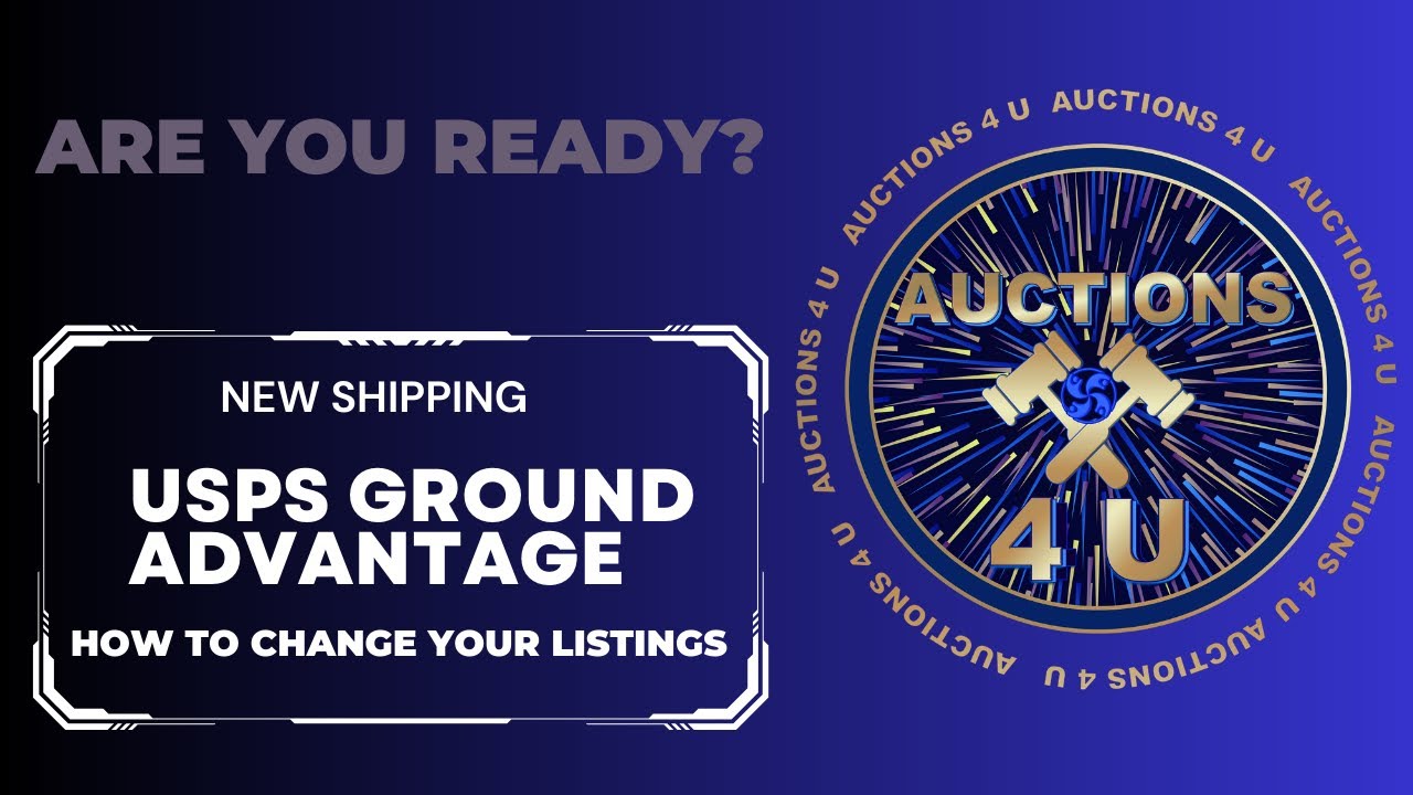 Shipping USPS Ground Advantage Changes coming soon. YouTube