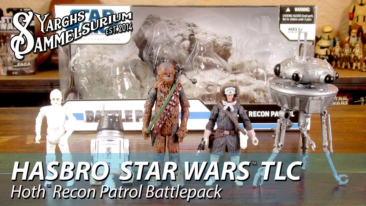 Review HASBRO Star Wars TLC - Hoth Recon Patrol Battlepack