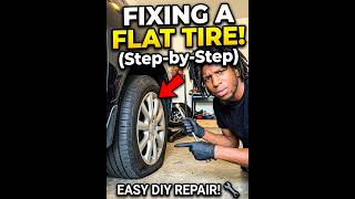 Fixing a Flat Tire (step -by-Step)