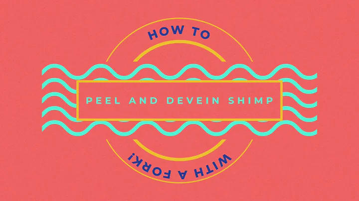 Peel and Devein Shrimp with a Fork!!(Super easy technique)