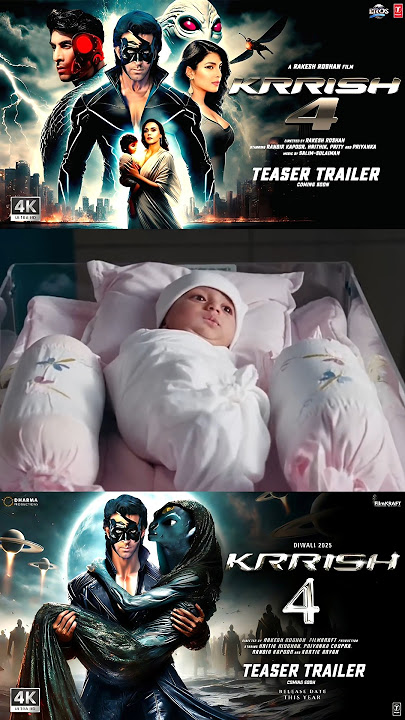 Krrish 4 -  Teaser | Hrithik Roshan | Krrish 4 Movie | Krrish 4 Trailer | Krrish 4 Update