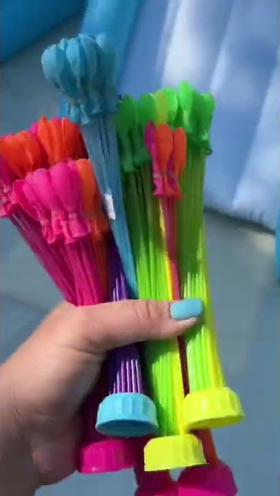 NEON Bunch o Balloons Water Balloon Summer Fun #summer #bunchoballoons #unleashsummer #shorts