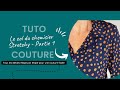 Tuto couture  le col du chemisier en jersey  stretchy partie 1