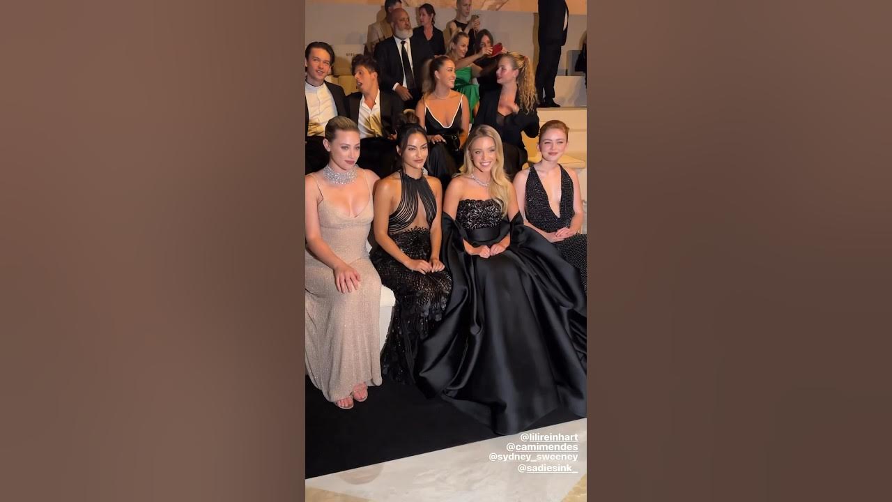 Lili Reinhart, Camila Mendes, Sydney Sweeney and Sadie Sink at the
