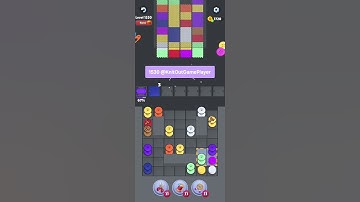 Knit Out Game Level 1530 not the best solution though #knitoutgame  #knitoutlevel1530 #hard