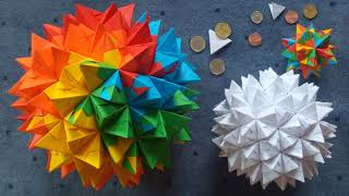 Bascetta XL β Impressions: New Modules for Stars and Spheres in a Practical Test β Origami different