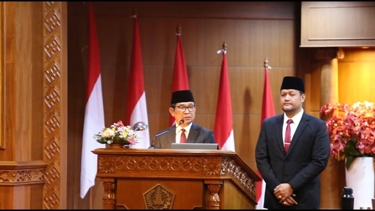 PENYAMPAIAN PIDATO BUPATI BADUNG PERIODE 2025 – 2030 DI RUANG SIDANG UTAMA GOSANA GEDUNG DPRD BADUNG