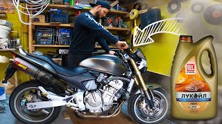 Honda Hornet CB600 | Замена масла в двигателе мотоцикла