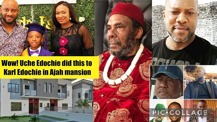 Wow! Uche Edochie did this to Karl Edochie in Ajah mansion