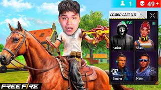 EL MEJOR COMBO PARA JUGAR CON EL CABALLO en Free Fire