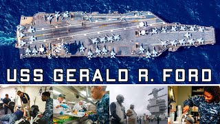 USS Gerald R. Ford: El Portaaviones más GRANDE y PODEROSO! ($13 Mil Millones USD)