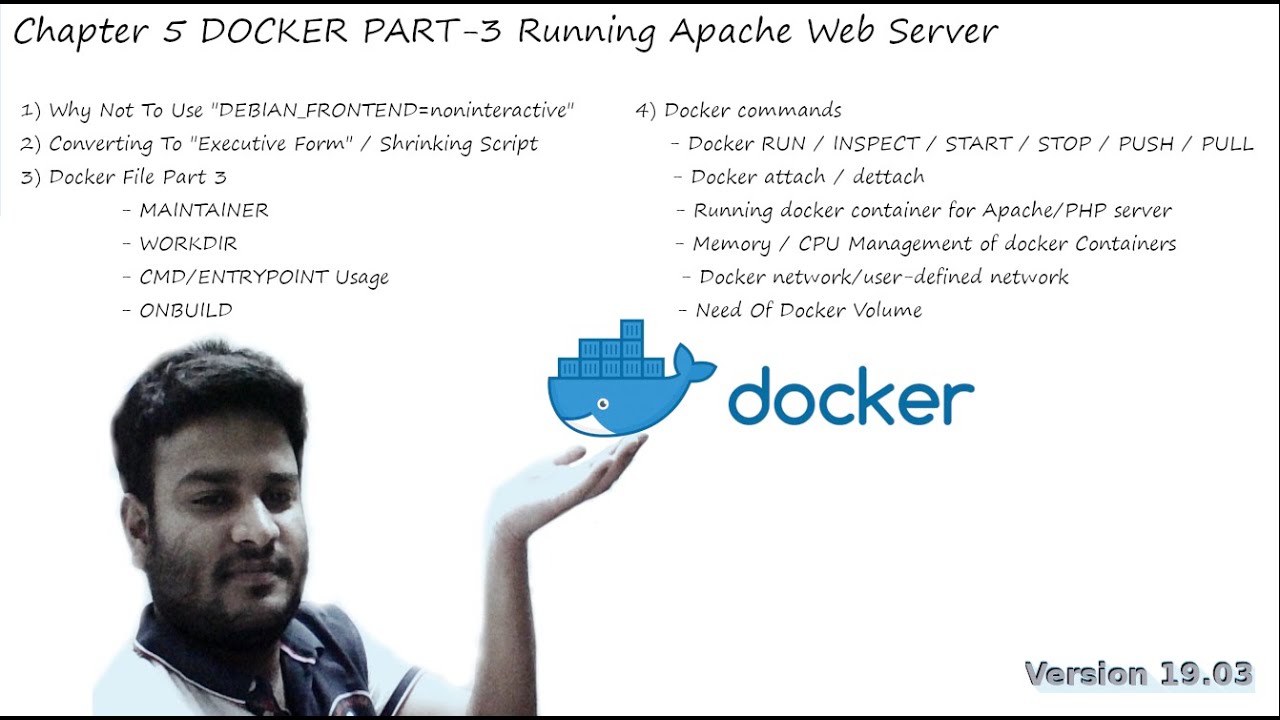 Chapter 5 Running Apache Server Using Docker Part 3 - YouTube