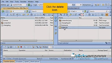 Managing files in SmartFTP