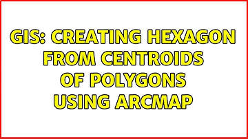 GIS: Creating Hexagon from centroids of polygons using ArcMap (3 Solutions!!)