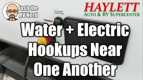 RV Water and Electric Hookups with Josh the RV Nerd