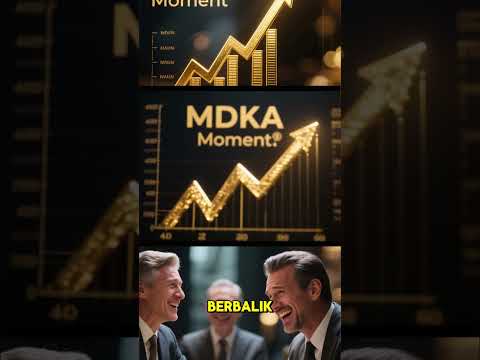 SAHAM #MDKA Siap Rebound Atau Malah ??